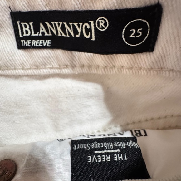 NWT Blanknyc The Reeve Shorts Size 25 - Picture 5 of 7